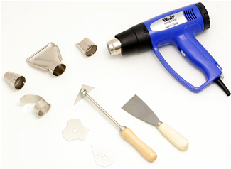 Wolf Sapphire WSHG2000 Heat Gun Kit - 2000 Watt (240 Volt Only)