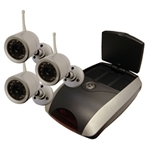 3 Camera Entry Level Wireless CCTV System