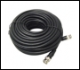  20 metre BNC Plug to BNC plug lead