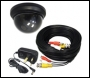  Colour 420 TVL Dome CCTV Camera, 40 Metres Cable & Power Supply