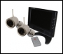  2 Camera Entry Level Wireless CCTV LCD System 