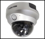  Colour 640x480 Wired MPEG4/MJPEG Vandal Resistant IP Dome Camera 