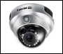  True Day/Night 640x480 Wired MPEG4/MJPEG Vandal Resistant IP Dome Camera 