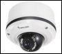  True Day/Night 720x480 Wired MPEG4/MJPEG Vandal Resistant IP Dome Camera 