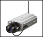  True Day/Night 640x480 Wireless MPEG4/MJPEG IP Camera, 2.9 to 8.2mm Auto Iris Varifocal Lens, Dual Streams, & 3G Mobile Phone Access