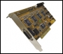  16 Camera (1 Audio) 100fps MPEG4 Pentaplex PCI DVR Card & Windows PC DVR Software