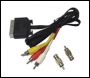  1m Multiplexer to Scart Video/DVD Recorder Lead
