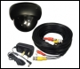  Colour 480 TVL Vandal Resistant Dome CCTV Camera, 40 Metres Cable & Power Supply