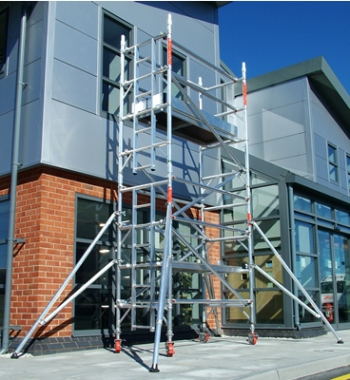 Eiger 500 - 8.7m Working Height Single Width Ladder Frame Tower - 2.5m Length