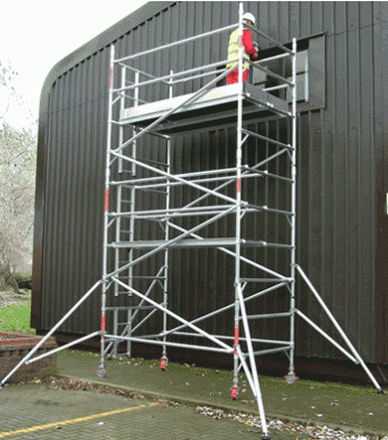 Eiger 500 - Double Width Ladder Frame Tower - 1.8 Metre Length