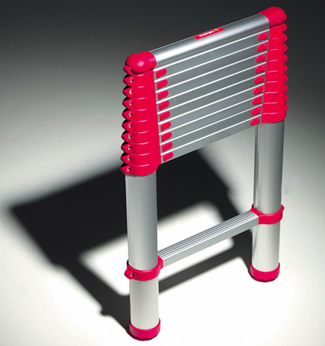 Telescopic Red Line Ladder 3.3 Metres Telesteps