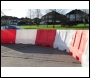Oaklands Evo80  1.2m x 800 Stackable Road Safety Barrier