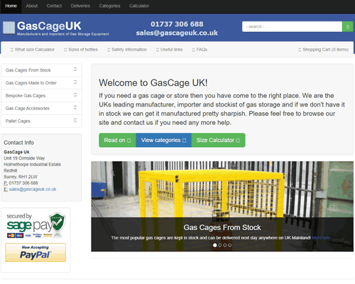 Gas Cage UK