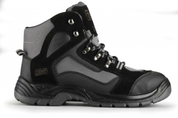 HARDCORE TEKTITE SAFETY HIKING WORK BOOTS UK 7-12 STEEL TOE CAP GRAPHITE