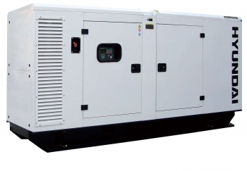 Hyundai DHYD120KSE 120kVA Deutz 1500rpm 'Silenced' Three Phase Diesel Generator with Free Remote Monitoring
