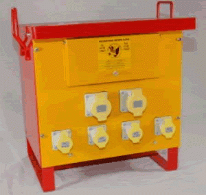 LUMER 10KVA Continuously Rated Three Phase Site Transformer (BS4363) (Input 400 Volt/Output 110 Volt) – Code LM07371