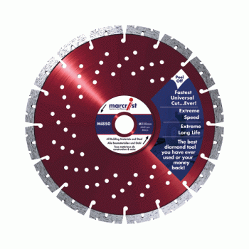 Marcrist Mi850 Diamond All Purpose Blade - 125mm