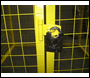 SED Gas Bottle Storage Cage - 1.8m x 1.8m x 1.2m Gas Cage - c/w Highly Flammable Sign