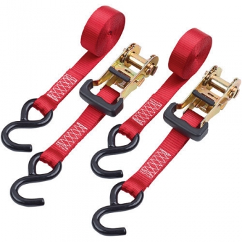 Clarke HT755 3m Heavy Duty Ratcheting Tie Down (Twin Pack)