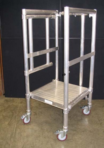 Interlink 400 Podium Steps 400mm platform height (reach 2.4m)