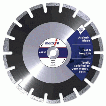 Marcrist AC750 Super Combi Diamond Cutting Disc For Building Materials / Concrete & Asphalt - 350mm