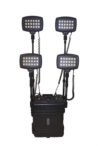 Nightsearcher NS SOLARIS QUATTRO LED Portable Rechargeable Area Lighting System