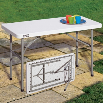 Clarke 3501030 HDT1200 Polypropylene Folding Table