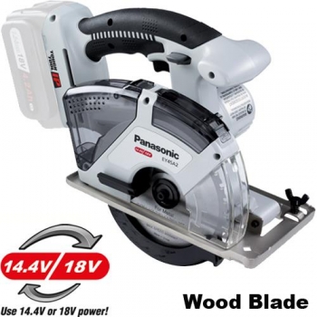 Panasonic EY45A2 XW32 Dual Voltage Circular Saw With Blade For Wood (Naked)