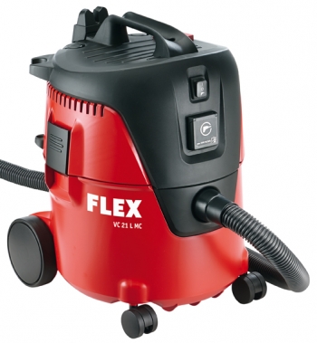 Flex VC 21 L MC Safety Vacuum Cleaner with manual filter cleaning system, 20L - 240v (Code 405418)