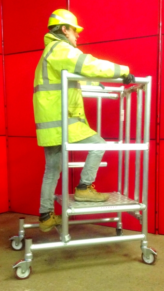 Interlink 500 Podium -  PAS 250 Approved Podium Steps- 500mm Platform Height
