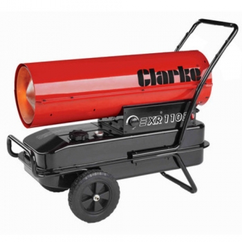 Clarke XR110 100,000 BTU/Hr 29.3kW Paraffin/Diesel Space Heater