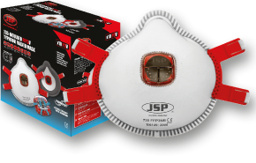 JSP Spirotek - 735 Typhoon™ Valved Moulded Mask FFP3V Qty 10