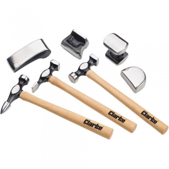 Clarke CPB7CH - 7pc Panel Beating Kit