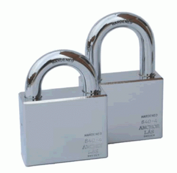 Anchor Las Grade 5, 70mm x 27mm Shackle Hardened Steel Padlock (840-4 B27)
