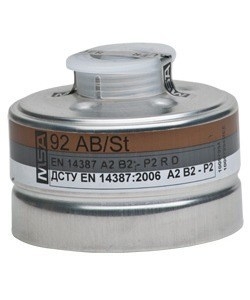 MSA 10097994 Combined Filter Cannister 92 AB/St (40mm thread) 92ABST