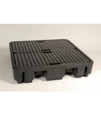 Armorgard DBP4 DrumBank 4 Drum Plastic Spill Pallet 1290x1380x280 - Code DBP4