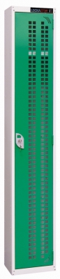 Armorgard Lockastor, Perforated Locker, 1 Door 300x450x1800