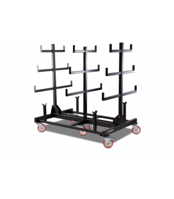 Armorgard Mobile Pipe Rack, Certified 2 Tonne Capacity 1560x1010x1570 - Code PR2