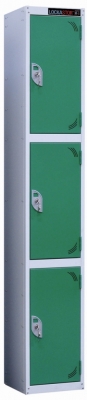 Armorgard Lockastor, Standard Locker, 3 Door 300x450x1800