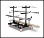 Armorgard Mobile Pipe Rack, Certified 1 Tonne Capacity 1560x1010x1570 - Code PR1