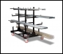 Armorgard Mobile Pipe Rack, Certified 2 Tonne Capacity 1000x1500x1560 - Code PR2