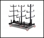 Armorgard Mobile Pipe Rack, Certified 2 Tonne Capacity 1000x1500x1560 - Code PR2