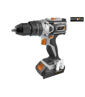 Batavia MAXXPACK Brushless Combi Drill 18V 1 x 2.0Ah Li-ion - Code BAT7063582