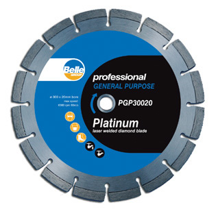 Belle Platinum General Masonry (PGP) Diamond Cutting Disc 230mm