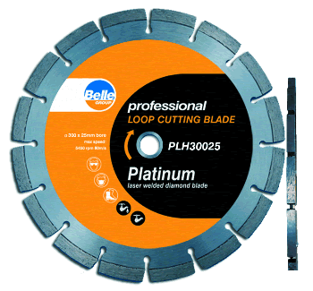 Belle Concrete Loop (PLH) Diamond Cutting Disc 350mm (6mm Segment)