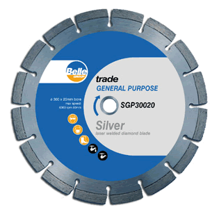Belle Silver General Masonary (SGP) Diamond Cutting Disc 300mm