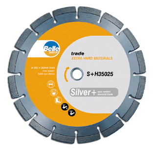 Belle Silver Plus Hard (S+H) Diamond Cutting Disc 300mm