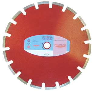 Spectrum Premium Quality Abrasive Concrete Diamond Cutting Disc - 300mm x 22mm Bore