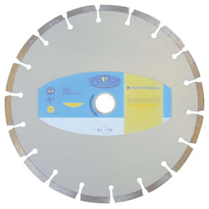 Spectrum Standard Range Universal Diamond Cutting Disc - 300mm x 20mm Bore