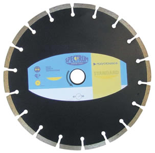 Spectrum Standard PLUS Range Universal Diamond Cutting Disc - 115mm